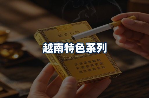 越南香烟展示